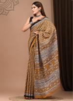 Cotton Mul Mul Multi Colour Casual Wear Printed Saree